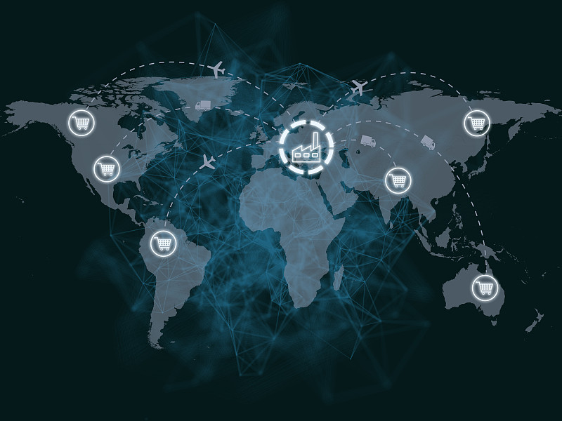 中国上海至红鹿市的苹果、柑橘采用航空货运15天内配送到