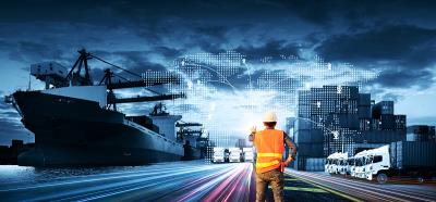 卫星组件经过中山海洋运输送到加拿大乔治王子城