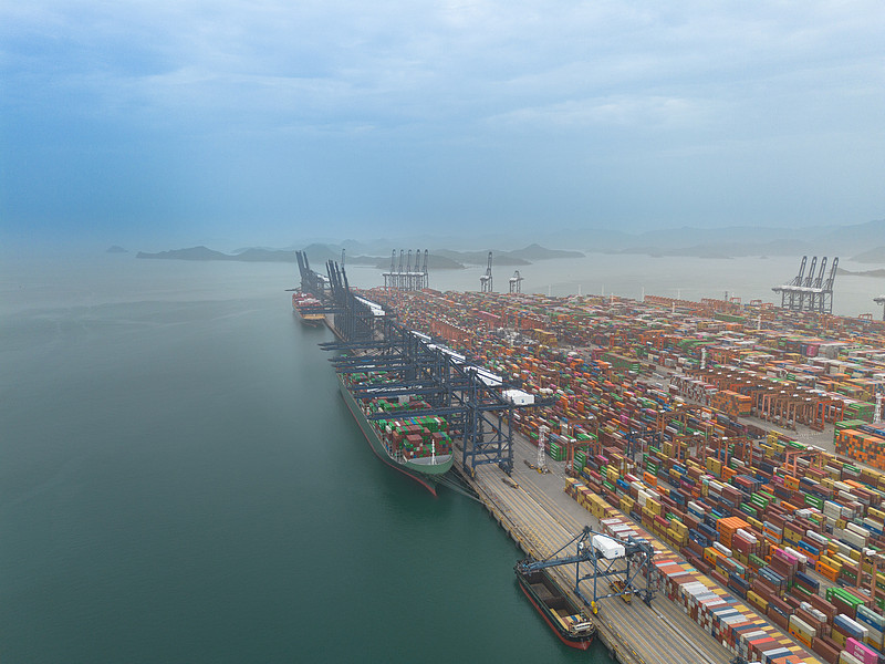 “钱凯-上海”海运航线货运量突破两万吨